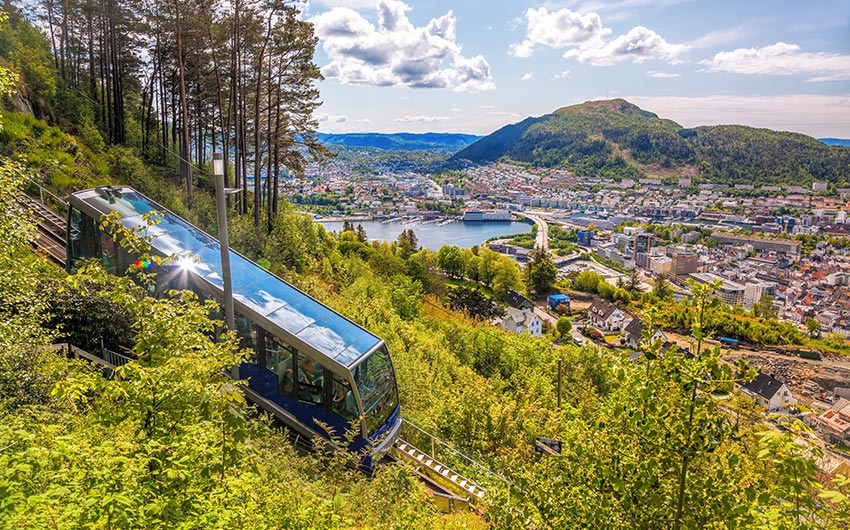 卑爾根登山纜車